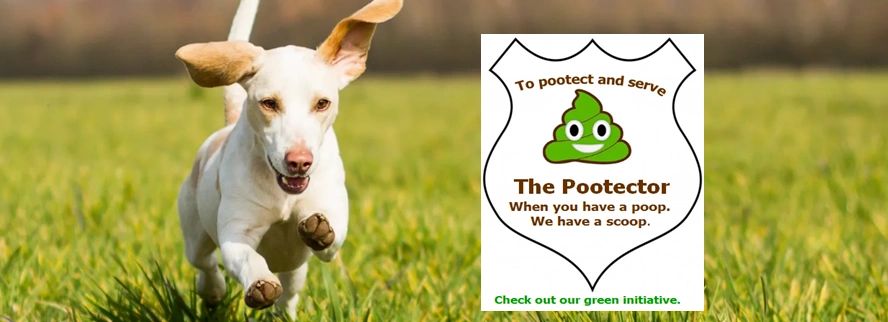 The Pootector badge logo